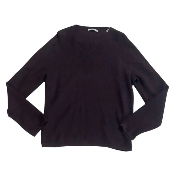 Vince Thermal Classic Crewneck Wool Cashmere Style m46406733 Sweater Sz XL - Picture 2 of 6